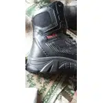 Taktikstiefel in Desert Tan mit seitlichem Reißverschluss und Sicherheits-Zehenkappe photo review