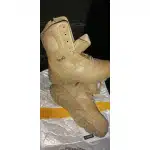 Schwarze taktische Stiefel mit seitlichem Reißverschluss und Schutzkappe photo review