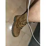 Vintage Kampfstiefel aus Coyote-Braunleder photo review