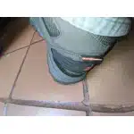 Wasserdichte Wildleder-Wanderschuhe Grau photo review