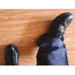 Schwarze taktische Arbeitsschuhe photo review