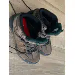 Wasserdichte Wildleder-Wanderschuhe Grau photo review