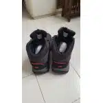 Wasserdichte Wildleder-Wanderschuhe Grau photo review