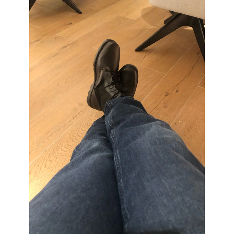 Taktische Kampfstiefel aus Kunstleder photo review