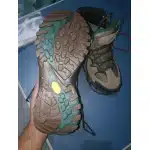 Braune wasserdichte Wildleder-Wanderstiefel photo review