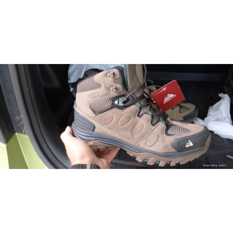 Hikeup: Braune Wildleder-Wanderschuhe photo review