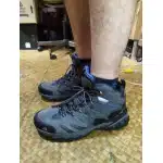 Wasserdichte Wildleder-Wanderschuhe in Grau photo review