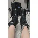 Leichte taktische Stiefel mit Reißverschluss photo review