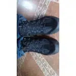 Wasserdichte Wildleder-Wanderstiefel Schwarz photo review