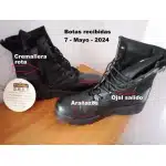 Leichte taktische Stiefel mit Reißverschluss photo review