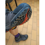 Wasserdichte Wildleder-Wanderschuhe Grau photo review