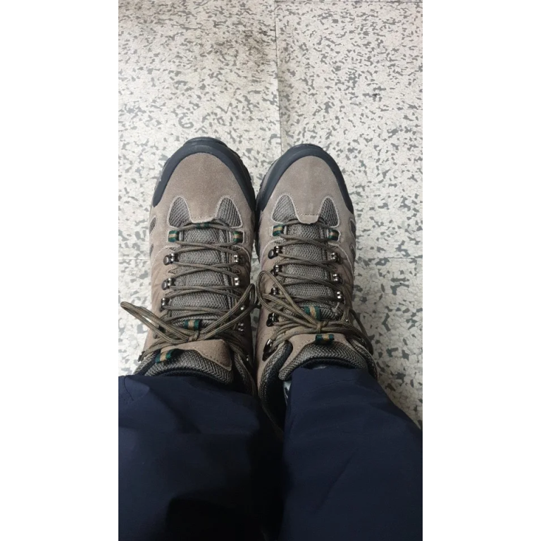 Wasserdichte militärische Wildlederstiefel fürs Wandern photo review