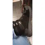 Wasserdichte Wildleder-Wanderstiefel Schwarz photo review