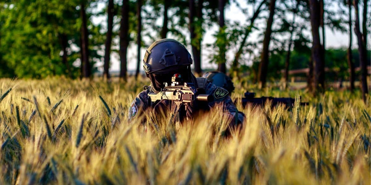 Airsoft Militärische Ausbildung