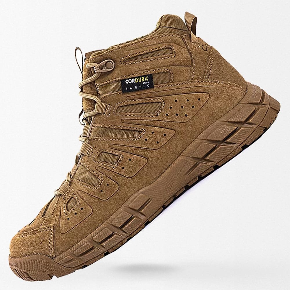 Taktische Combat Boots in Kojotenbraun „Kiice“ – Bild 2