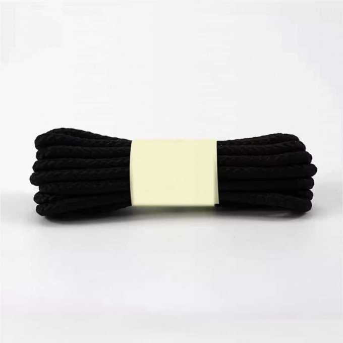 Schwarze Schnürsenkel für Kampfstiefel