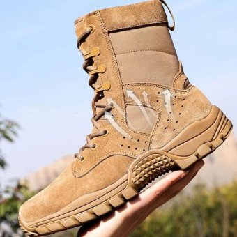 Breathable tactical boots Coyote Brown