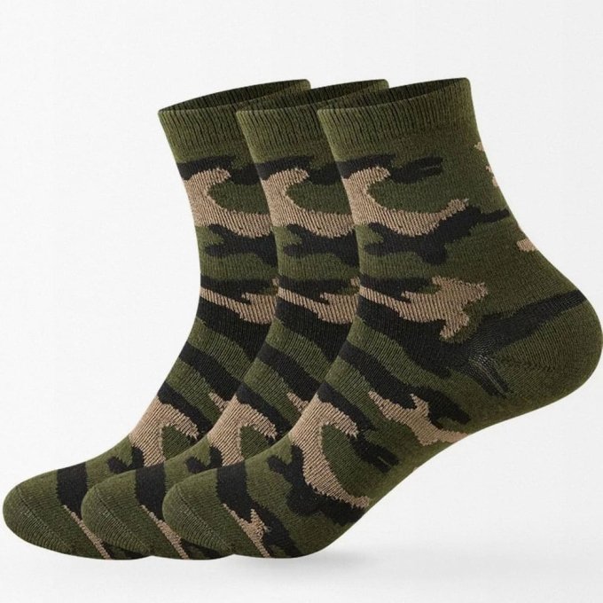 Camouflage-Knöchelsocken (5er-Pack) – Bild 4