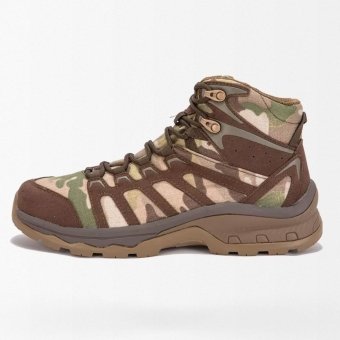 Mittelhohe Multicam-Camouflage-Taktikstiefel