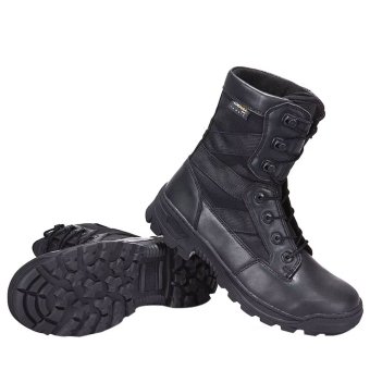 Combat Hiking boots Black