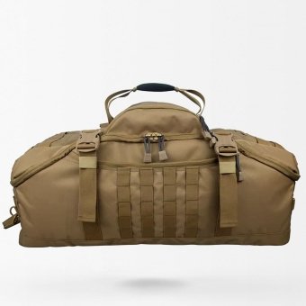 Coyote brown military duffle bag
