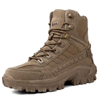 Braune Wüsten-Kampfstiefel