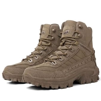 Desert Combat Boots Brown