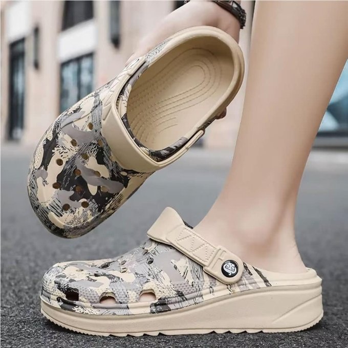 Taktische Crocs im Wüstencamouflage – Bild 4