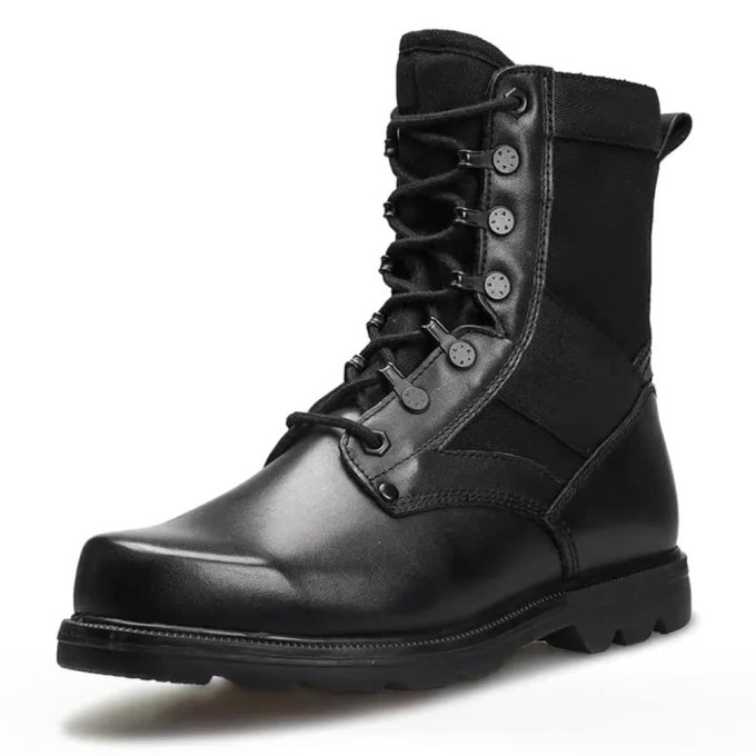 Taktische Kampfstiefel aus Kunstleder