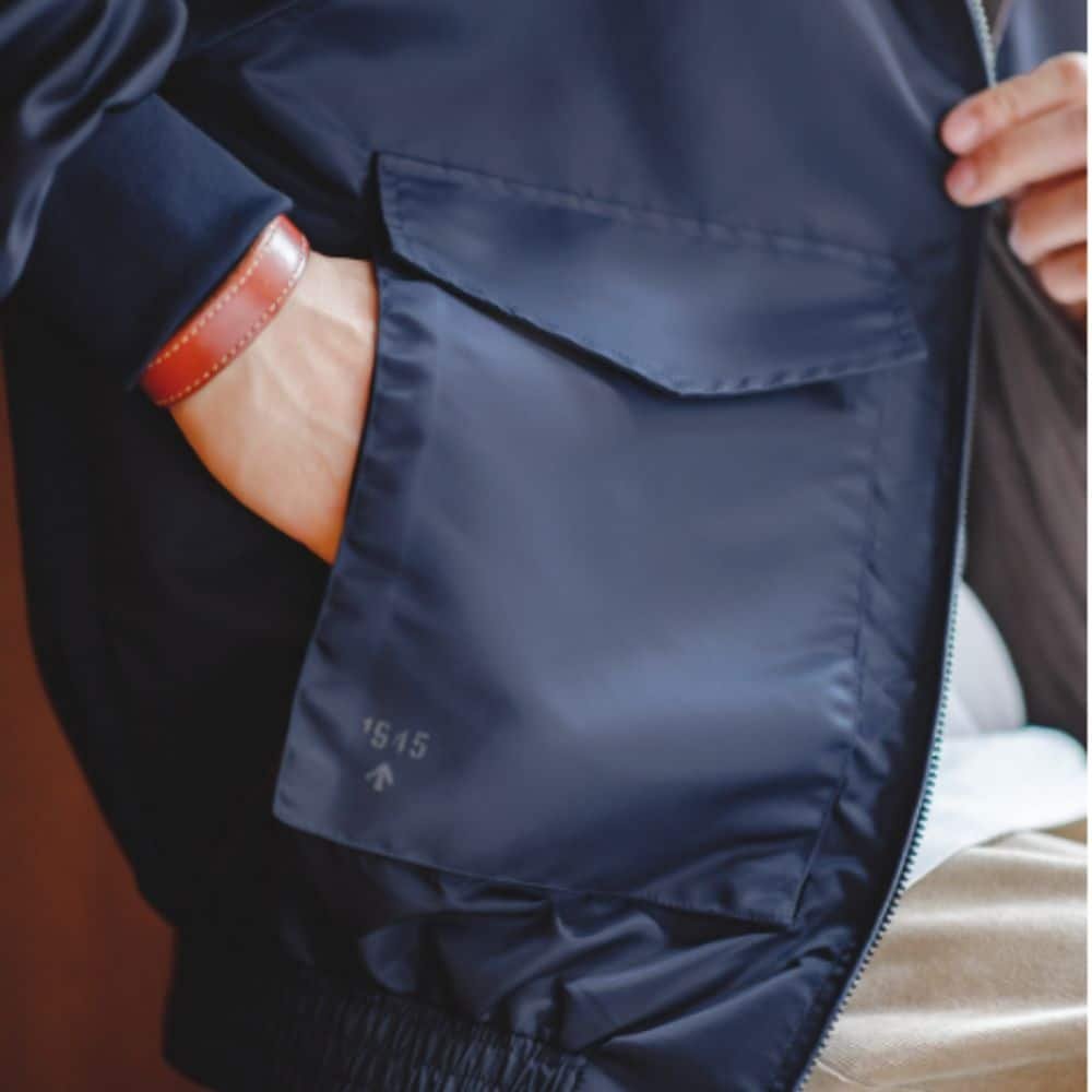 G-8 Fliegerjacke Marineblau – Bild 4