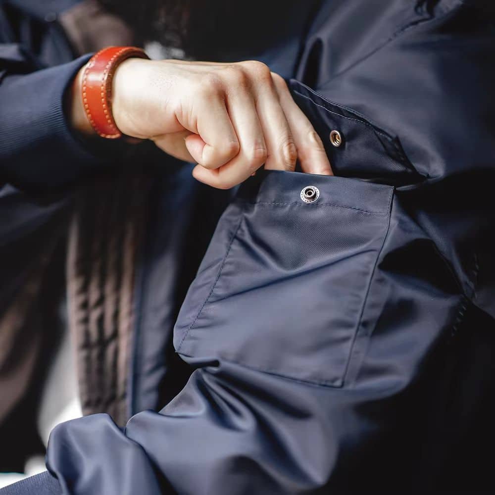 G-8 Fliegerjacke Marineblau – Bild 3