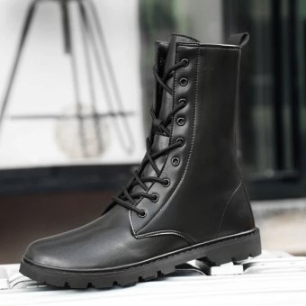 Militärstiefel aus echtem Leder