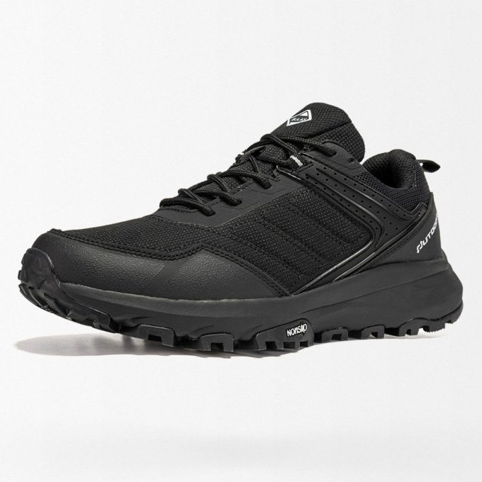Schwarze leichte taktische Laufschuhe