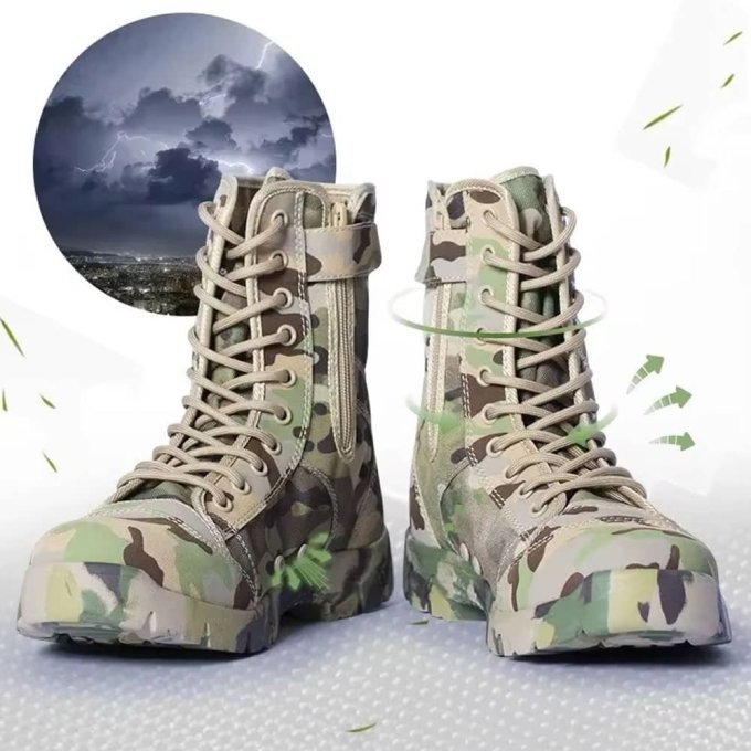 Leichtgewichtige Lauftaktikstiefel in Multicam-Tarnung – Bild 4