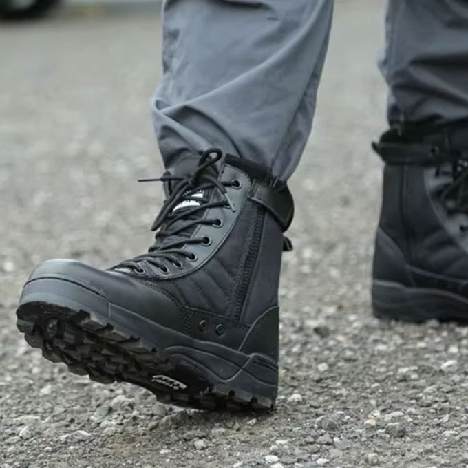Leichte taktische Stiefel mit Reißverschluss – Bild 6