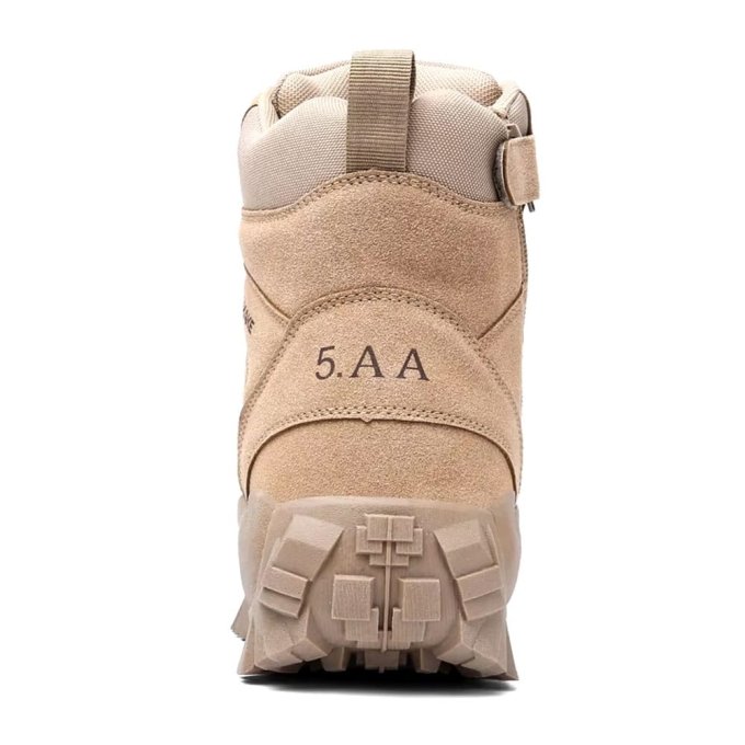Taktische Wanderstiefel mit mittelhohem Schaft in Desert Tan „Huile“ – Bild 6