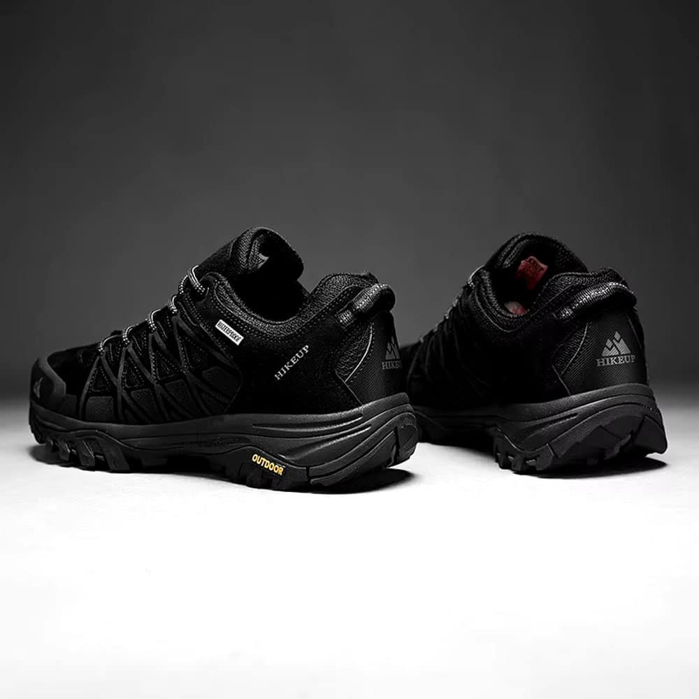 Schwarze Militär-Wanderschuhe – Bild 2