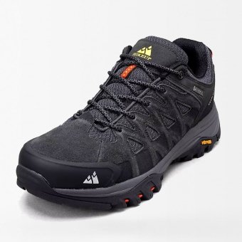 Militärische Wanderschuhe in Dunkelgrau