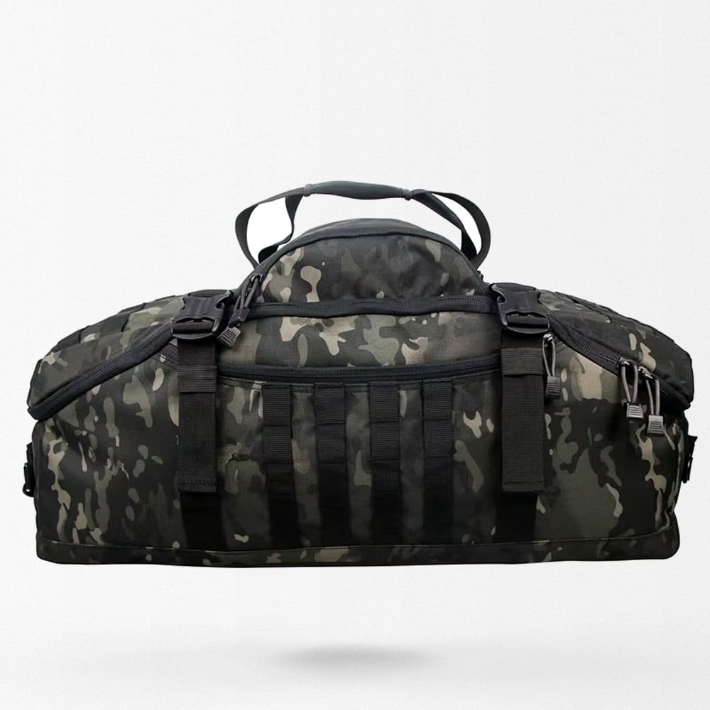 Schwarzer Multicam-Militär-Dufflebag – Bild 2