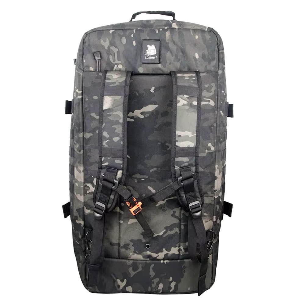 Schwarzer Multicam-Militär-Dufflebag – Bild 3