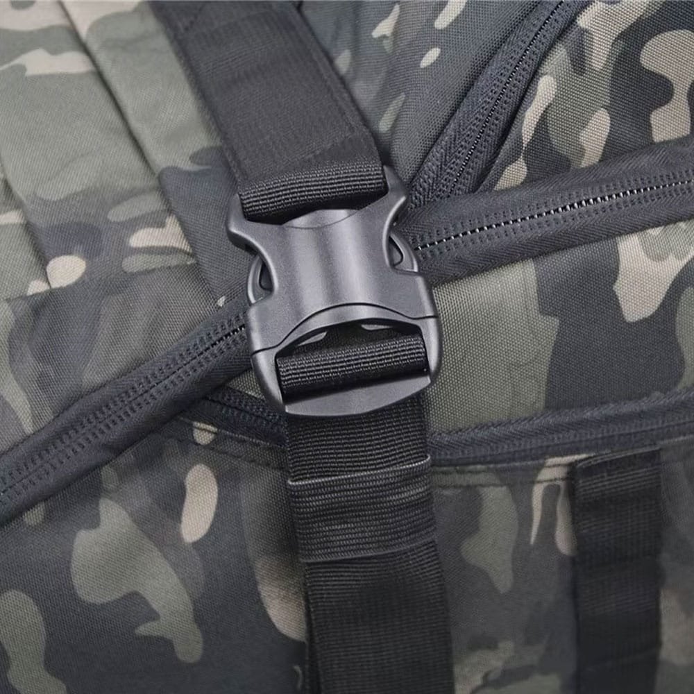 Schwarzer Multicam-Militär-Dufflebag – Bild 5