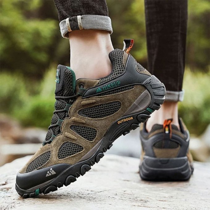 Taktische Outdoor-Schuhe Hikeup in Khaki – Bild 4