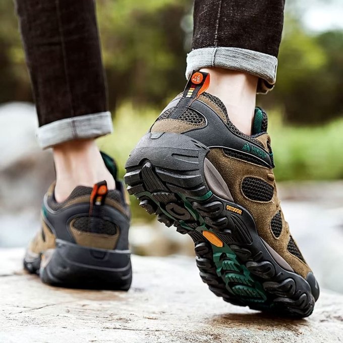 Taktische Outdoor-Schuhe Hikeup in Khaki – Bild 5
