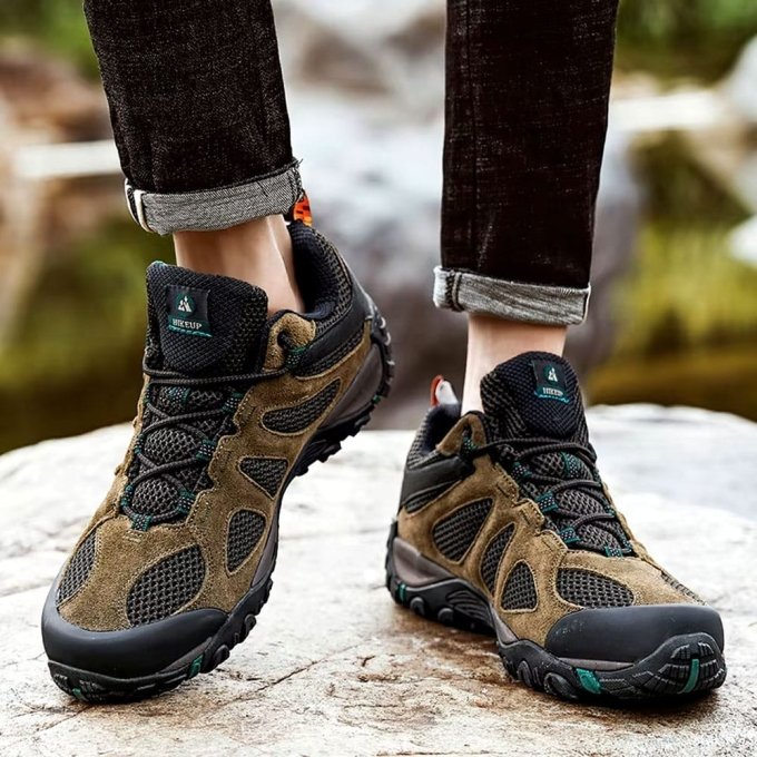 Taktische Outdoor-Schuhe Hikeup in Khaki – Bild 3