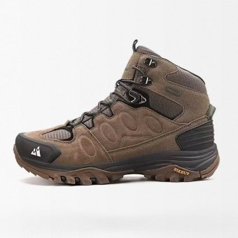 Hikeup: Braune Wildleder-Wanderschuhe