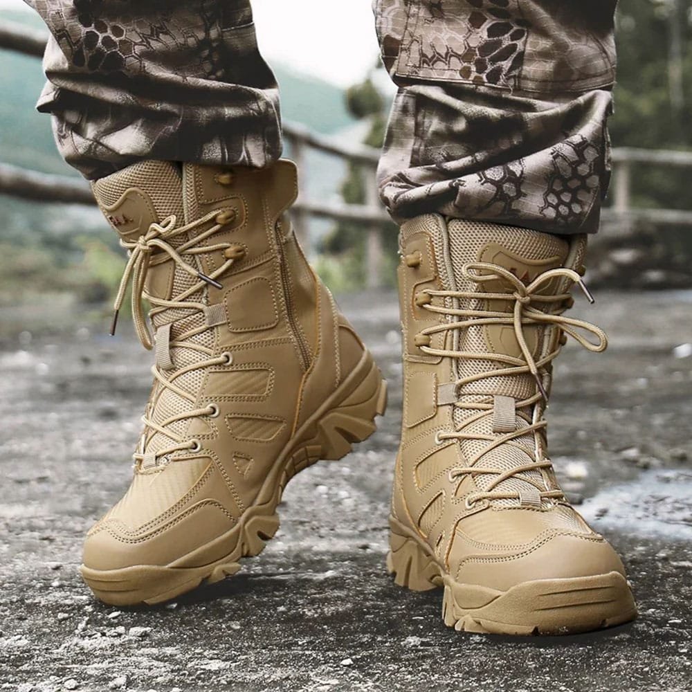 Kula Tactical – Combat-Stiefel aus Kunstleder in Desert Tan – Bild 2