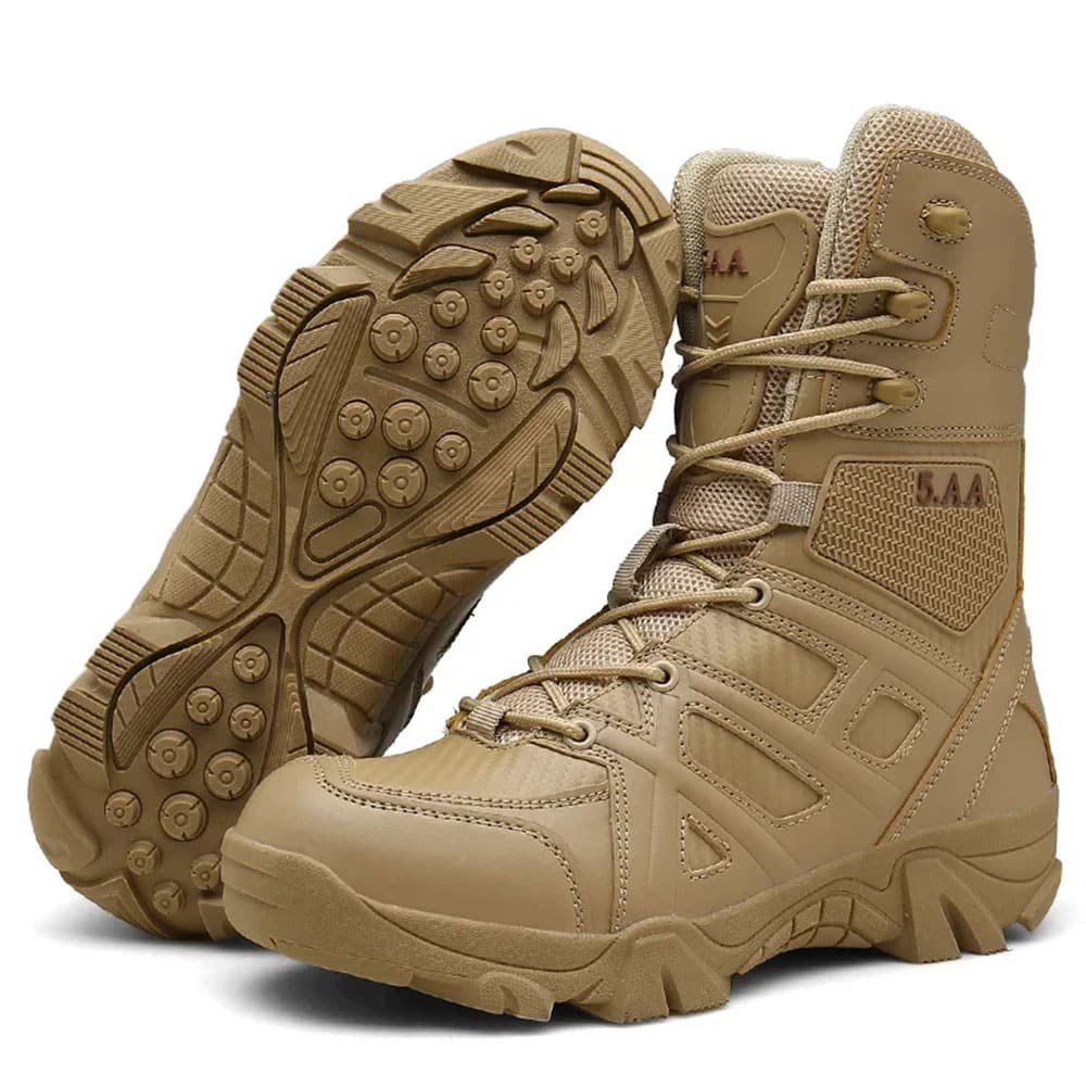 Kula Tactical – Combat-Stiefel aus Kunstleder in Desert Tan – Bild 5