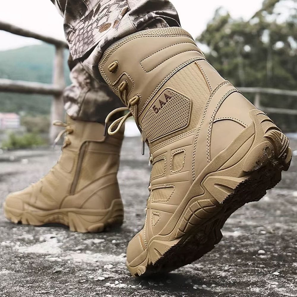 Kula Tactical – Combat-Stiefel aus Kunstleder in Desert Tan – Bild 10