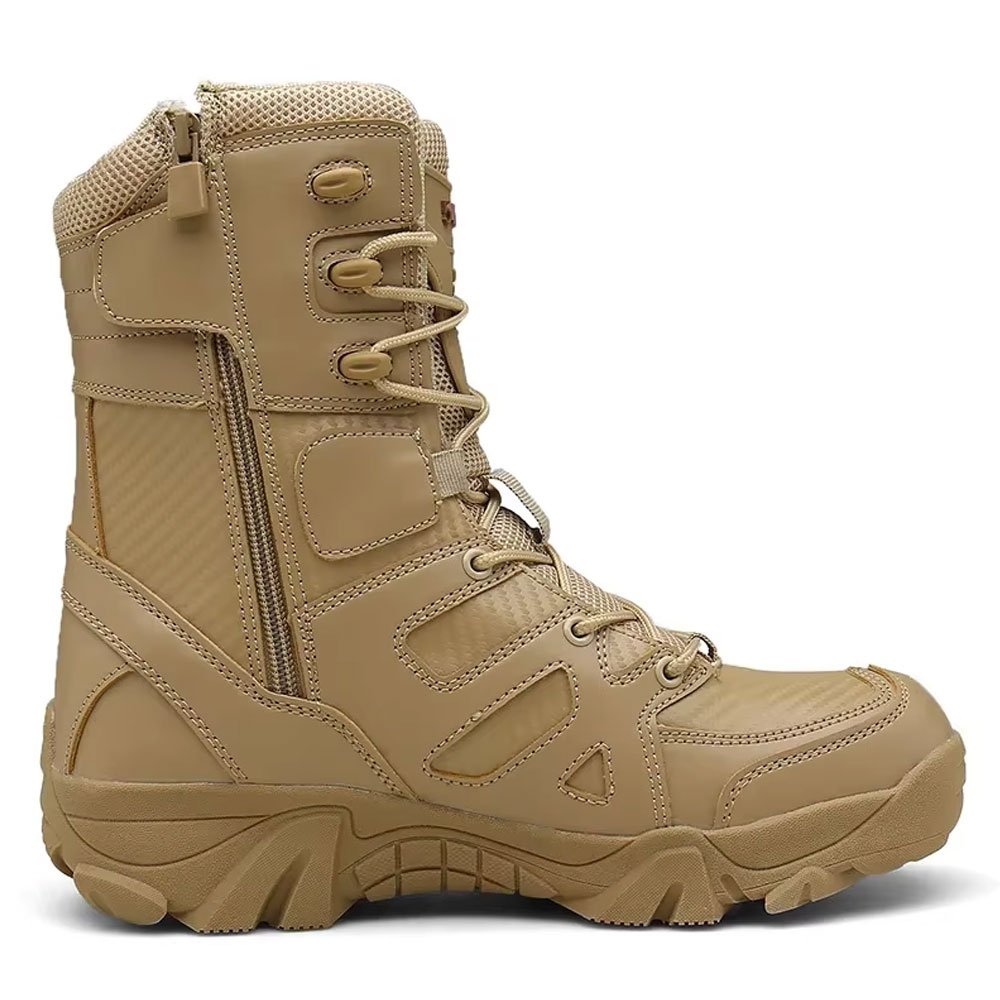 Kula Tactical – Combat-Stiefel aus Kunstleder in Desert Tan – Bild 11