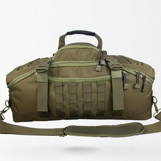 Taktischer Duffle Bag in Armeegrün – Bild 2